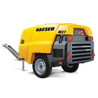Передвижной компрессор с дизельным приводом KAESER M 27
